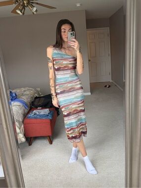 Zara One-Shoulder dress